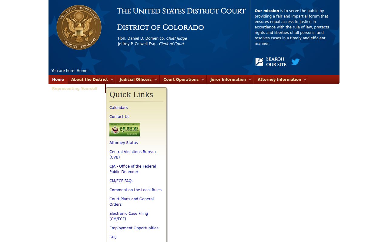 Federal court route separate from Arapahoe County municipal warrant records